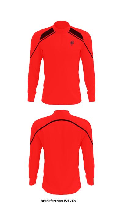 Bay View High School Track 90208055 Quarter Zip Jacket - 29