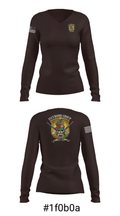 Incursori 53152298 Women's Long Sleeve V-neck Shirt - 10