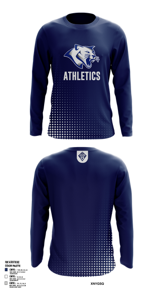 Long Sleeve Performance Shirt, Thornton Middle School, Men's Soccer, Teamtime, Team time, sublimation, custom sports apparel, team uniforms, spirit wear, spiritwear, sports uniforms, custom shirts, team store, custom team store, fundraiser sports, apparel fundraiser