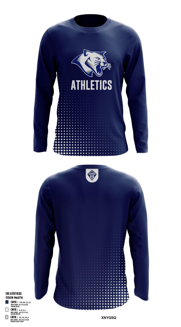 Long Sleeve Performance Shirt, Thornton Middle School, Men's Soccer, Teamtime, Team time, sublimation, custom sports apparel, team uniforms, spirit wear, spiritwear, sports uniforms, custom shirts, team store, custom team store, fundraiser sports, apparel fundraiser