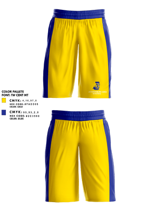 Mens Basketball Shorts, Johnsonburg Area Senior High School Basketball, Men's Basketball, Teamtime, Team time, sublimation, custom sports apparel, team uniforms, spirit wear, spiritwear, sports uniforms, custom shirts, team store, custom team store, fundraiser sports, apparel fundraiser