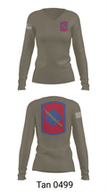 39th Infantry Brigade 34515329 Women's Long Sleeve V-neck Shirt - 77