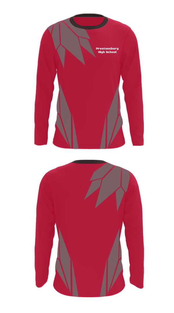 Long Sleeve Performance Shirt, Prestonsburg High School, Softball, Teamtime, Team time, sublimation, custom sports apparel, team uniforms, spirit wear, spiritwear, sports uniforms, custom shirts, team store, custom team store, fundraiser sports, apparel fundraiser