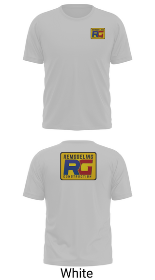 Old School Cotton Feel Shirt, Rg remodeling, , Teamtime, Team time, sublimation, custom sports apparel, team uniforms, spirit wear, spiritwear, sports uniforms, custom shirts, team store, custom team store, fundraiser sports, apparel fundraiser