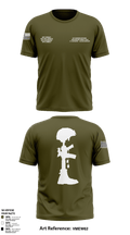 1st Armored Division - 3rd Brigade Combat Team - 2-5 Infantry Action Company 97759468 Old School Cotton Feel Shirt - 1