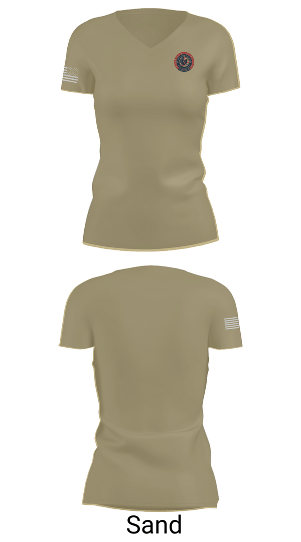 Womens Short Sleeve Vneck Shirt, Springfield Township, , Teamtime, Team time, sublimation, custom sports apparel, team uniforms, spirit wear, spiritwear, sports uniforms, custom shirts, team store, custom team store, fundraiser sports, apparel fundraiser