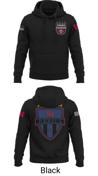 Hoodie, Vestavia Rebels, Men's Soccer, Teamtime, Team time, sublimation, custom sports apparel, team uniforms, spirit wear, spiritwear, sports uniforms, custom shirts, team store, custom team store, fundraiser sports, apparel fundraiser
