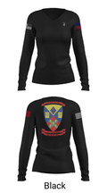 2nd battalion , 5th marines 24744641 Women's Long Sleeve V-neck Shirt - 32