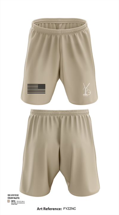 Y2GRANT 69219552 Athletic Shorts With Pockets - 104