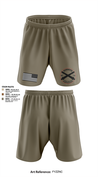 Athletic Shorts With Pockets, C-BTRY FDC, Army, Teamtime, Team time, sublimation, custom sports apparel, team uniforms, spirit wear, spiritwear, sports uniforms, custom shirts, team store, custom team store, fundraiser sports, apparel fundraiser
