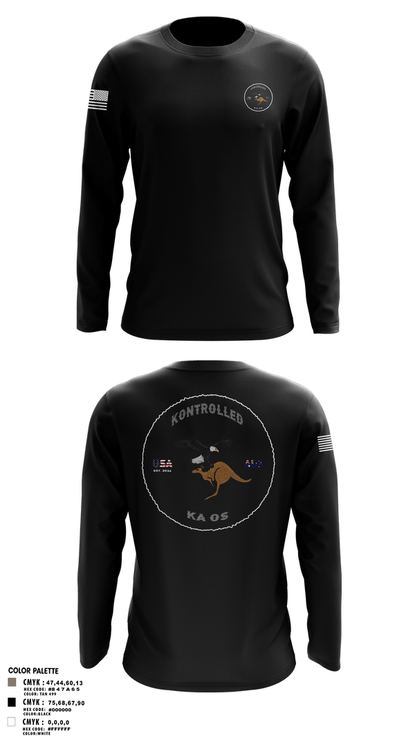 Long Sleeve Performance Shirt, Kontrolled Kaos, , Teamtime, Team time, sublimation, custom sports apparel, team uniforms, spirit wear, spiritwear, sports uniforms, custom shirts, team store, custom team store, fundraiser sports, apparel fundraiser