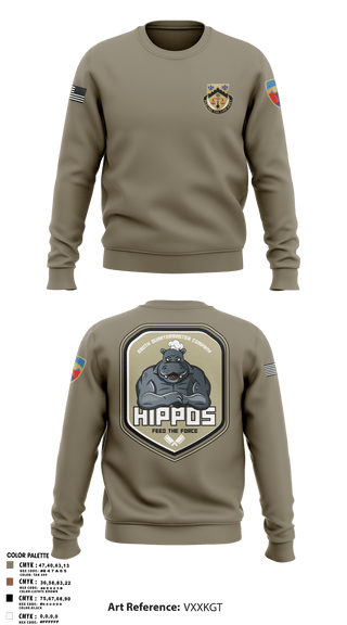 Crew Neck Sweatshirt, 880th Quartermaster Company, Army, Teamtime, Team time, sublimation, custom sports apparel, team uniforms, spirit wear, spiritwear, sports uniforms, custom shirts, team store, custom team store, fundraiser sports, apparel fundraiser