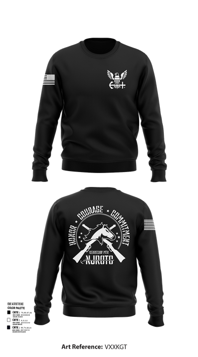 Kennesaw Mountain NJROTC 60987688 Crew Neck Sweatshirt - 126