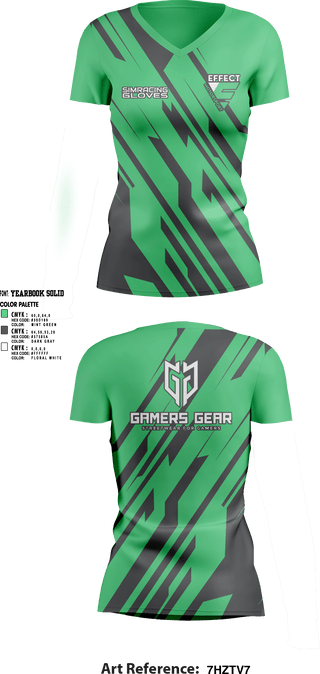 Womens Short Sleeve Vneck Shirt, Effect Motorsport, E-Sports, Teamtime, Team time, sublimation, custom sports apparel, team uniforms, spirit wear, spiritwear, sports uniforms, custom shirts, team store, custom team store, fundraiser sports, apparel fundraiser