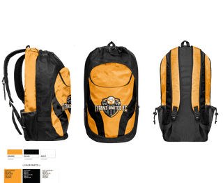 Gear Bag, TITANS UNITED FC, , Teamtime, Team time, sublimation, custom sports apparel, team uniforms, spirit wear, spiritwear, sports uniforms, custom shirts, team store, custom team store, fundraiser sports, apparel fundraiser