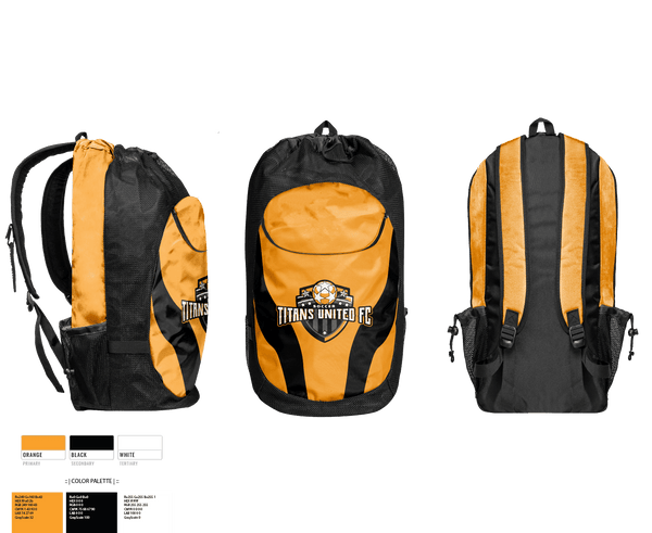 Gear Bag, TITANS UNITED FC, , Teamtime, Team time, sublimation, custom sports apparel, team uniforms, spirit wear, spiritwear, sports uniforms, custom shirts, team store, custom team store, fundraiser sports, apparel fundraiser
