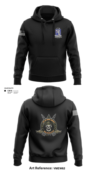 Hoodie, 1-77 AR A Co., Army, Teamtime, Team time, sublimation, custom sports apparel, team uniforms, spirit wear, spiritwear, sports uniforms, custom shirts, team store, custom team store, fundraiser sports, apparel fundraiser