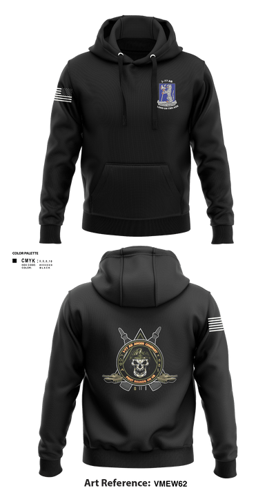 1-77 AR A Co. 43528824 Hoodie - 105