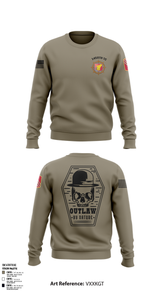 Crew Neck Sweatshirt, 1450th, Army, Teamtime, Team time, sublimation, custom sports apparel, team uniforms, spirit wear, spiritwear, sports uniforms, custom shirts, team store, custom team store, fundraiser sports, apparel fundraiser