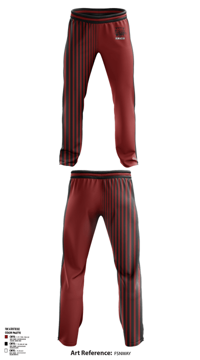 Ignacio High School Volleyball 24618305 Sweatpants - 1