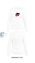 Jackson Memorial High School Soccer 35778188 Women's Long Sleeve V-neck Shirt - 15