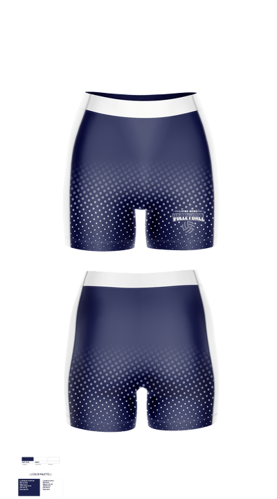 Living Word Academy Volleyball 38101646 Women's Compression Shorts - 3