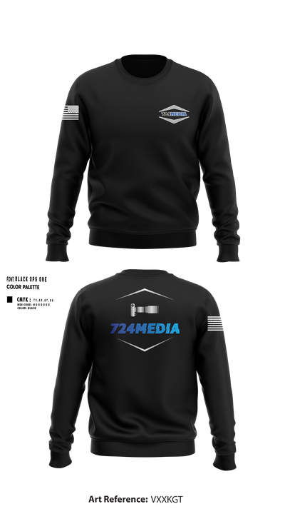 724MEDIA Crew Neck Sweatshirt - 27