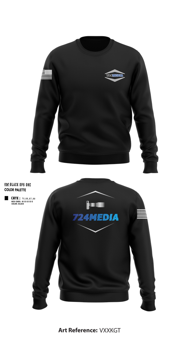 Crew Neck Sweatshirt, 724MEDIA, , Teamtime, Team time, sublimation, custom sports apparel, team uniforms, spirit wear, spiritwear, sports uniforms, custom shirts, team store, custom team store, fundraiser sports, apparel fundraiser