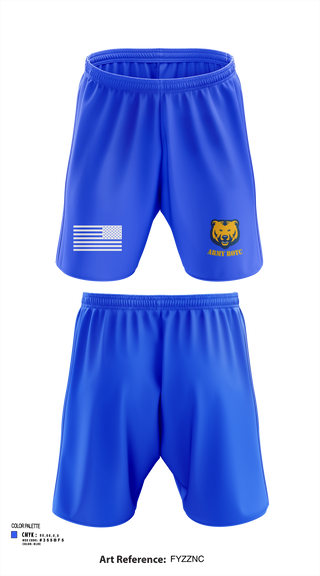 Athletic Shorts With Pockets, UNC BEARS, , Teamtime, Team time, sublimation, custom sports apparel, team uniforms, spirit wear, spiritwear, sports uniforms, custom shirts, team store, custom team store, fundraiser sports, apparel fundraiser