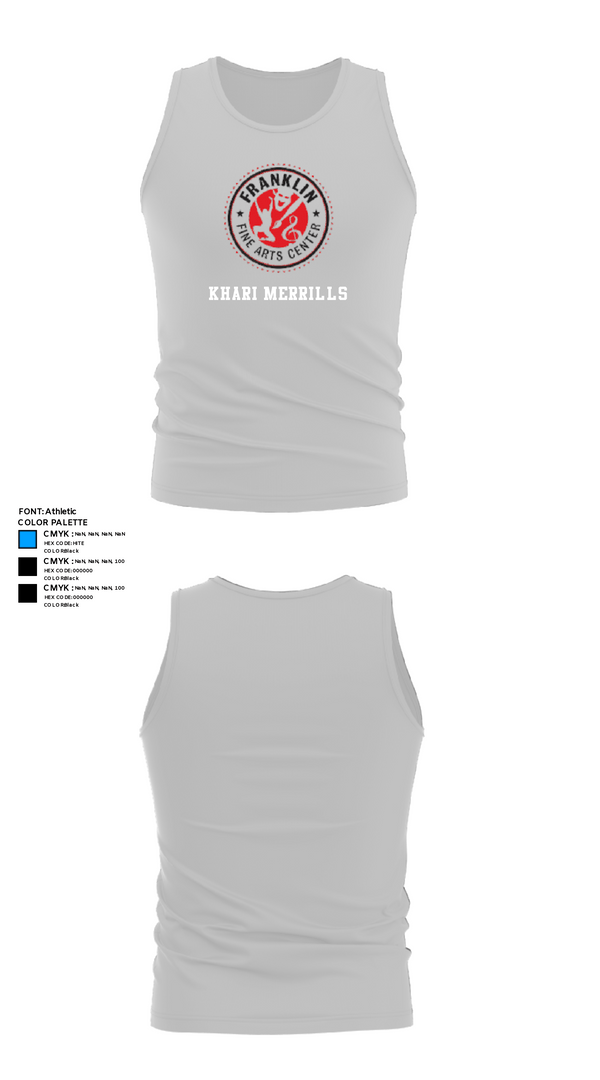 Tank Top, Khari merrills, Men's Basketball, Teamtime, Team time, sublimation, custom sports apparel, team uniforms, spirit wear, spiritwear, sports uniforms, custom shirts, team store, custom team store, fundraiser sports, apparel fundraiser