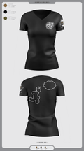 CYD Inc 87712916 Women's Short Sleeve V-neck Shirt - 11