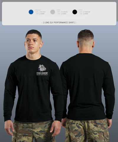 Steam Academy at McCluer South Berkeley 57920601 Long Sleeve Performance Shirt 6