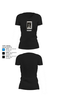 Y2GRANT 69219552 Women's Short Sleeve V-neck Shirt - 37