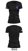 iMater Knights 12068030 Women's Short Sleeve V-neck Shirt - 14