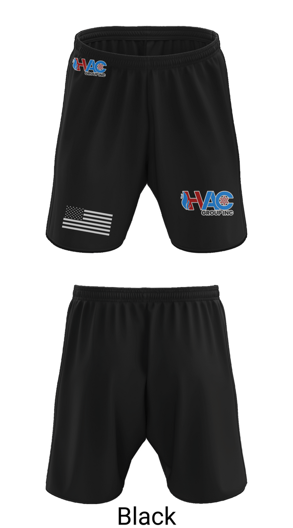 Athletic Shorts With Pockets, HVAC group Inc, , Teamtime, Team time, sublimation, custom sports apparel, team uniforms, spirit wear, spiritwear, sports uniforms, custom shirts, team store, custom team store, fundraiser sports, apparel fundraiser