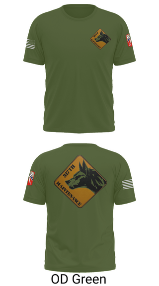Old School Cotton Feel Shirt, 317th support maintenance company, Army, Teamtime, Team time, sublimation, custom sports apparel, team uniforms, spirit wear, spiritwear, sports uniforms, custom shirts, team store, custom team store, fundraiser sports, apparel fundraiser