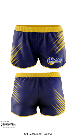 Track Shorts, BALDWIN HILLS Softball, Softball, Teamtime, Team time, sublimation, custom sports apparel, team uniforms, spirit wear, spiritwear, sports uniforms, custom shirts, team store, custom team store, fundraiser sports, apparel fundraiser