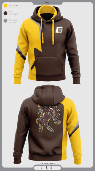 Hoodie, Garden City Broncbusters, Golf, Teamtime, Team time, sublimation, custom sports apparel, team uniforms, spirit wear, spiritwear, sports uniforms, custom shirts, team store, custom team store, fundraiser sports, apparel fundraiser