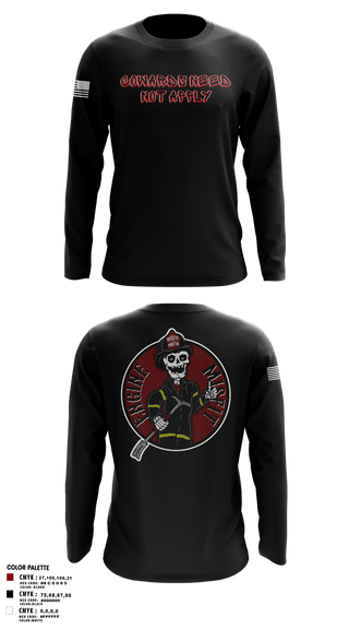 Long Sleeve Performance Shirt, Engine 12, Fire Department, Teamtime, Team time, sublimation, custom sports apparel, team uniforms, spirit wear, spiritwear, sports uniforms, custom shirts, team store, custom team store, fundraiser sports, apparel fundraiser
