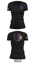 Mount Gilead High School Wrestling 55730415 Women's Short Sleeve V-neck Shirt - 38
