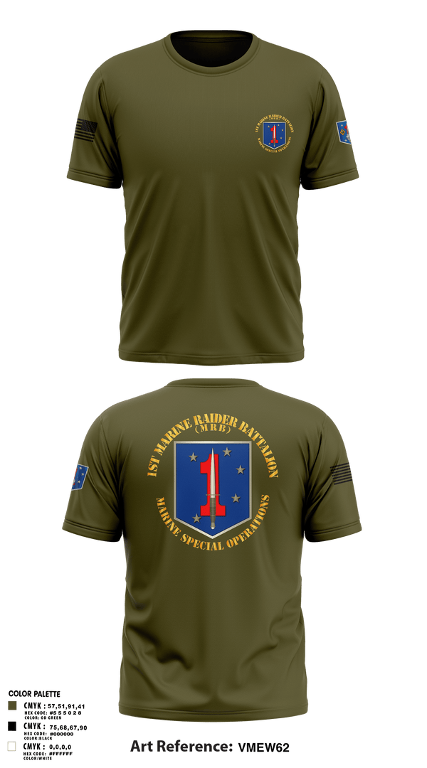 Short Sleeve Performance Shirt, 1st Marine Raider Battalion, Marines, Teamtime, Team time, sublimation, custom sports apparel, team uniforms, spirit wear, spiritwear, sports uniforms, custom shirts, team store, custom team store, fundraiser sports, apparel fundraiser