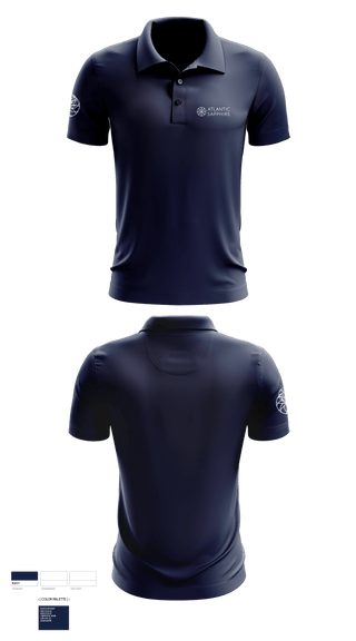 Short Sleeve Performance Polo, atlantic sapphire, , Teamtime, Team time, sublimation, custom sports apparel, team uniforms, spirit wear, spiritwear, sports uniforms, custom shirts, team store, custom team store, fundraiser sports, apparel fundraiser