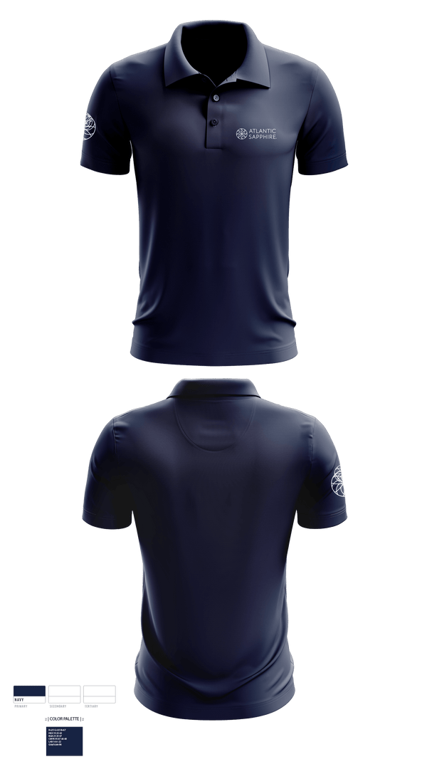 Short Sleeve Performance Polo, atlantic sapphire, , Teamtime, Team time, sublimation, custom sports apparel, team uniforms, spirit wear, spiritwear, sports uniforms, custom shirts, team store, custom team store, fundraiser sports, apparel fundraiser