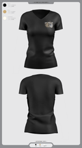 San Jose Hitsquad 79185295 Women's Short Sleeve V-neck Shirt - 1