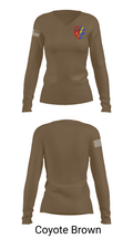 Fernmeldebataillon 4 95457693 Women's Long Sleeve V-neck Shirt - 17