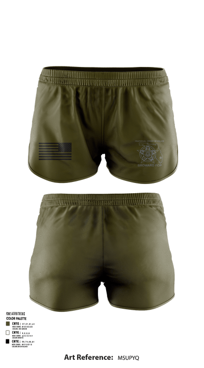 Broward Fraternal Order of Police 91005967 Ranger Panties - 116