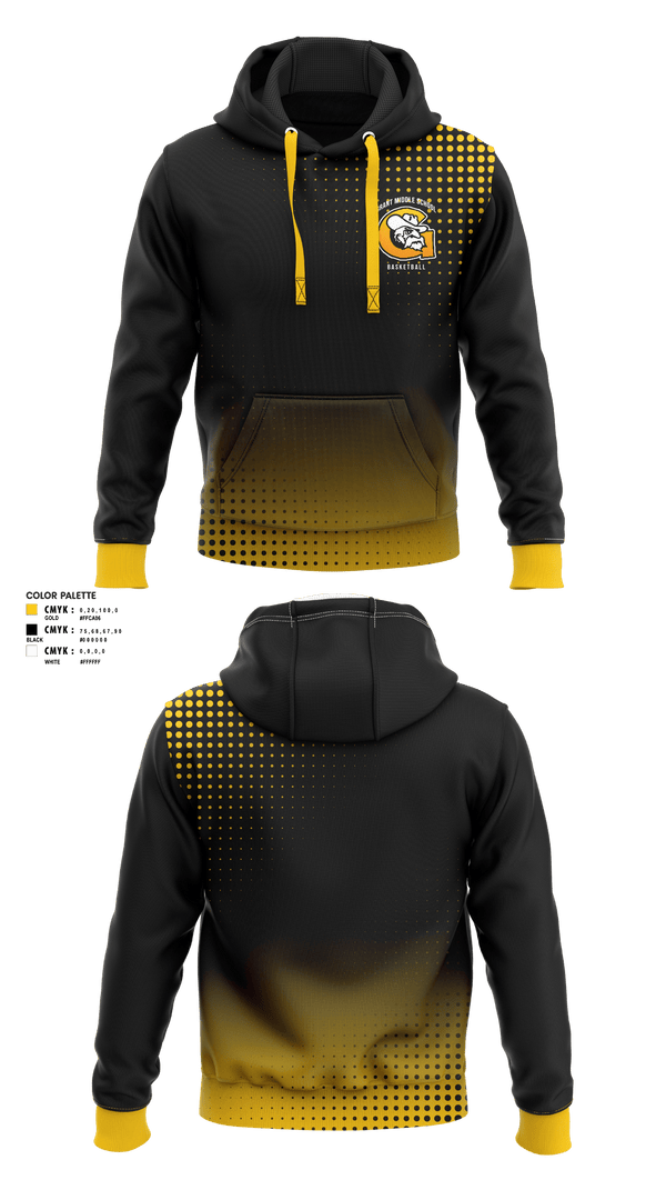 Hoodie, Grant Middle School Men's Basketball, , Teamtime, Team time, sublimation, custom sports apparel, team uniforms, spirit wear, spiritwear, sports uniforms, custom shirts, team store, custom team store, fundraiser sports, apparel fundraiser