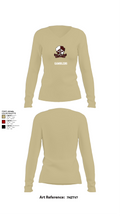 418 MLC 48598349 Women's Long Sleeve V-neck Shirt - 82