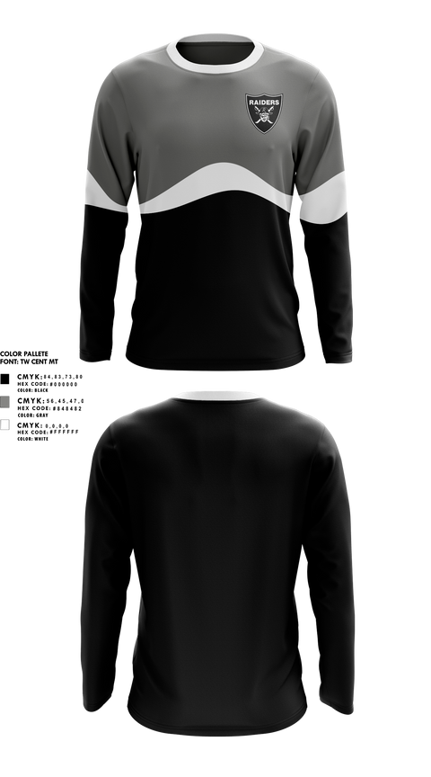 Long Sleeve Performance Shirt, Randall, , Teamtime, Team time, sublimation, custom sports apparel, team uniforms, spirit wear, spiritwear, sports uniforms, custom shirts, team store, custom team store, fundraiser sports, apparel fundraiser