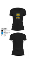 UNC BEARS 8989709 Women's Short Sleeve V-neck Shirt - 24